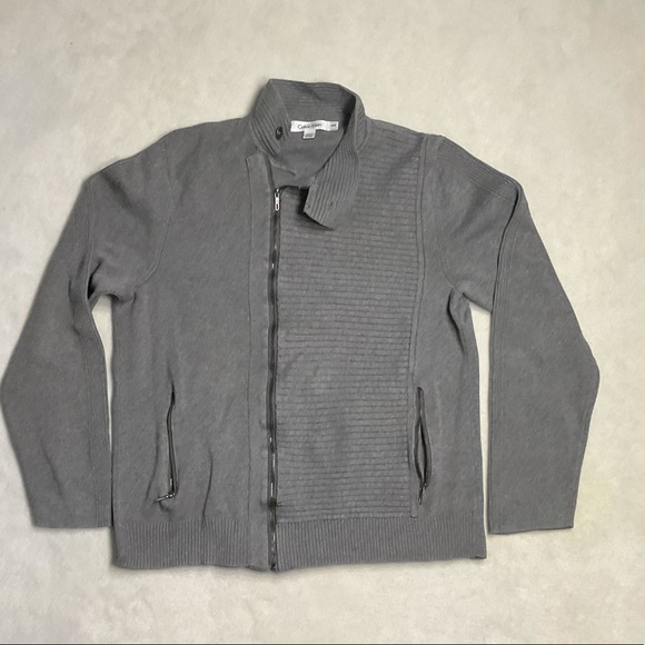 Calvin Klein Zip up Sweater Size M - Picture 1 of 2
